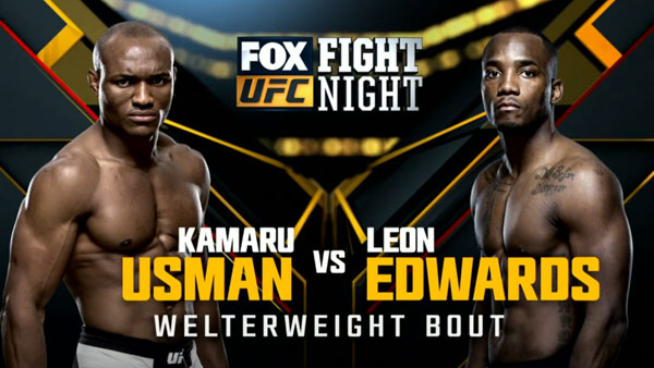 Kamaru Usman vs. Leon Edwards
