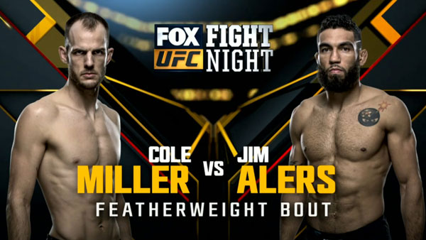 Cole Miller vs. Jim Alers