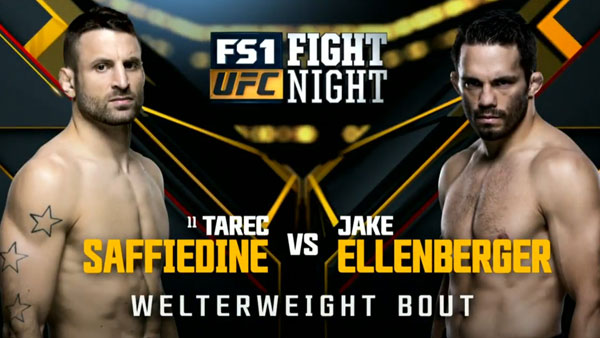 Tarec Saffiedine contre Jake Ellenberger