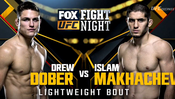 Drew Dober contre Islam Makhachev