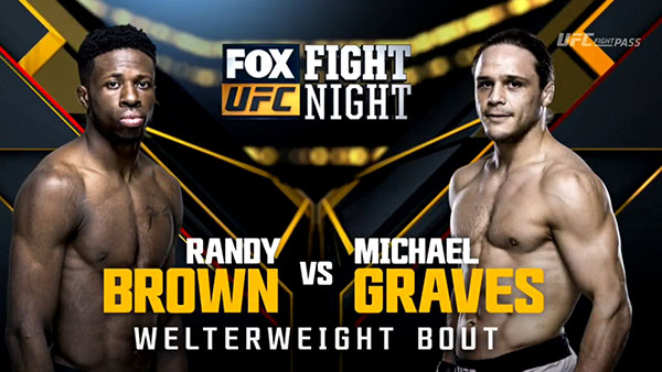 Randy Brown contre Michael Graves