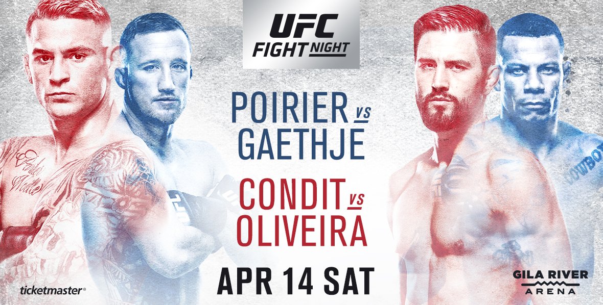 Poster/affiche UFC on Fox 29 - Glendale