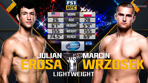 Julian Erosa vs. Marcin Wrzosek