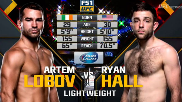 Artem Lobov vs. Ryan Hall  (TUF 22 Finale)