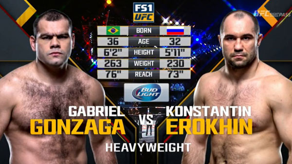 Gabriel Gonzaga vs. Konstantin Erokhin