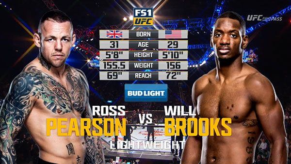 Ross Pearson contre Will Brooks