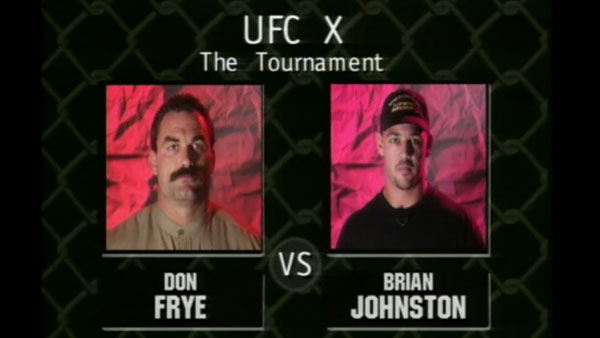 Don Frye contre Brian Johnston