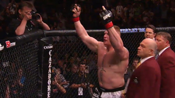 Brock Lesnar contre Frank Mir