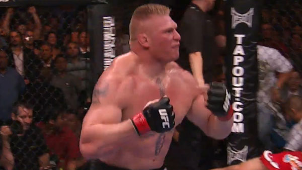 Brock Lesnar contre Frank Mir