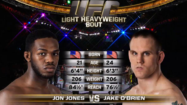 Jon Jones contre Jake O'Brien