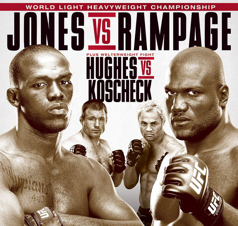 Poster/affiche UFC 135