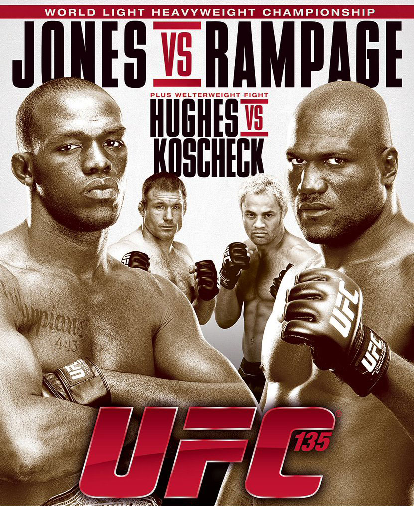Poster/affiche UFC 135