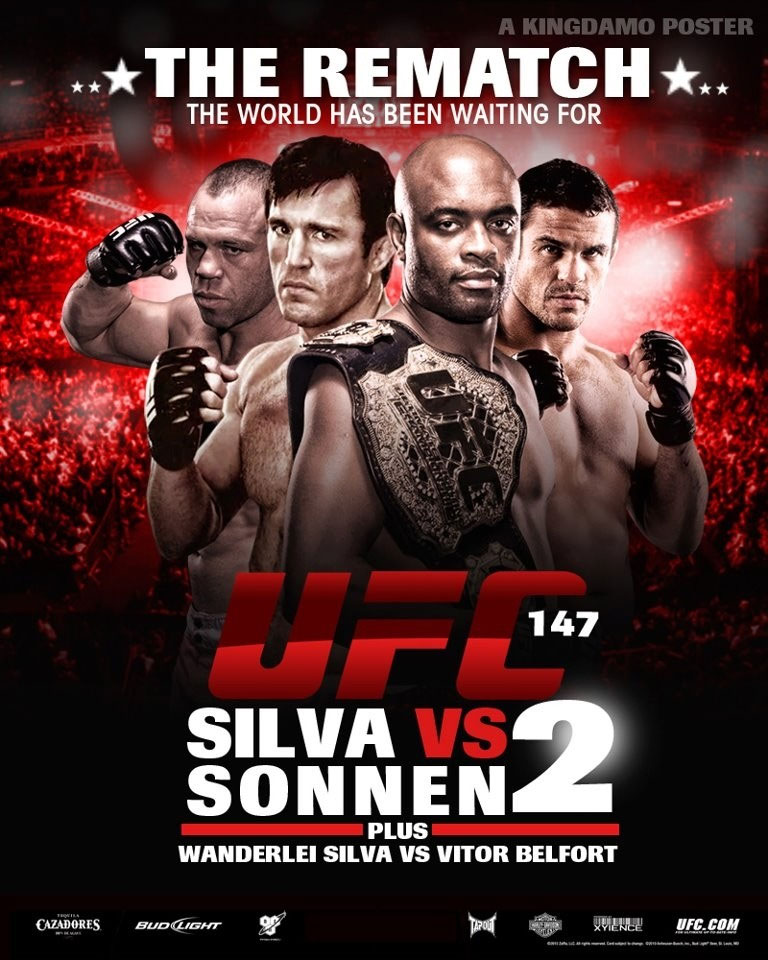 Poster/affiche UFC 147