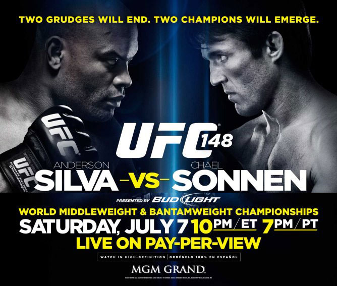 Poster/affiche UFC 148