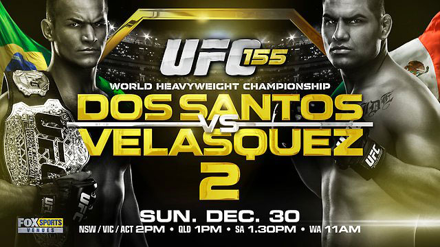 Poster/affiche UFC 155