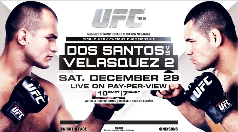 Poster/affiche UFC 155