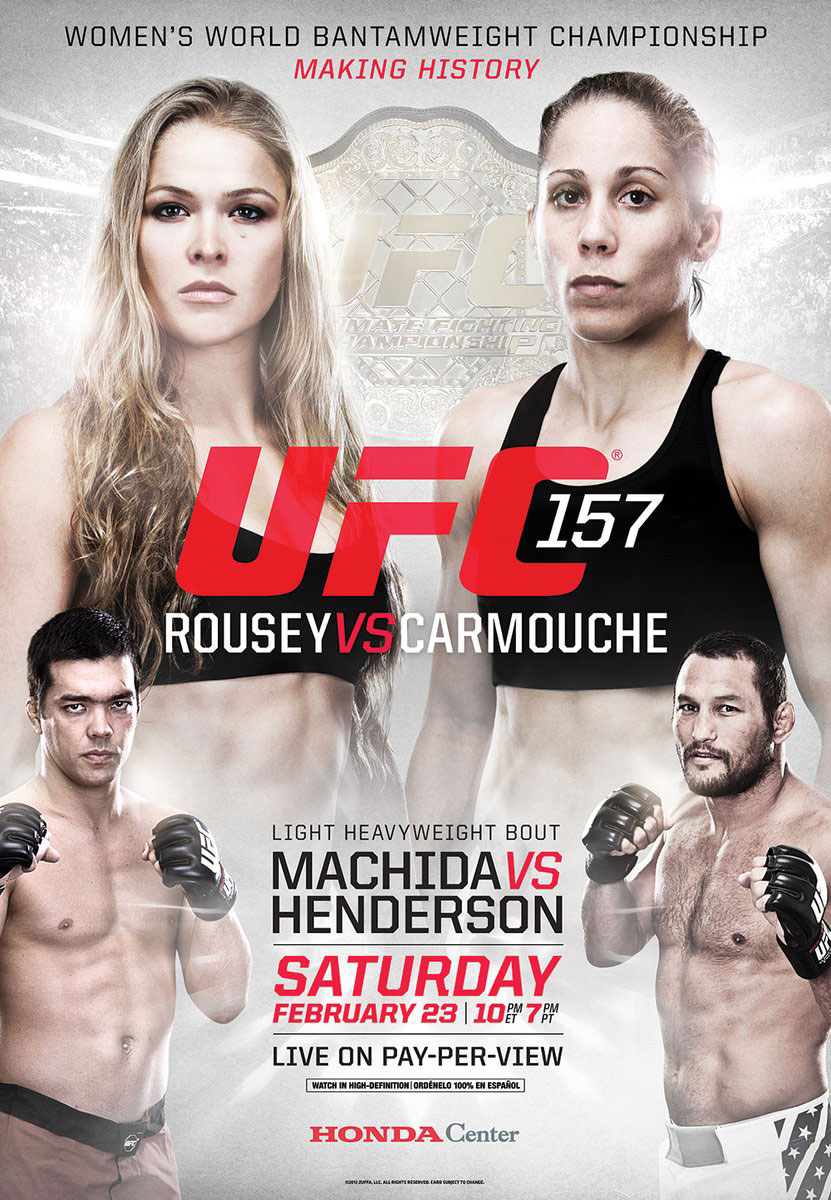 Poster/affiche UFC 157