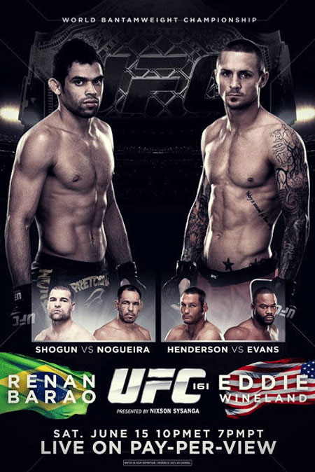 Poster/affiche UFC 161