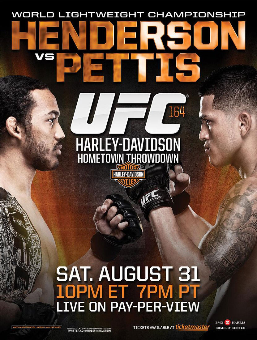 Poster/affiche UFC 164