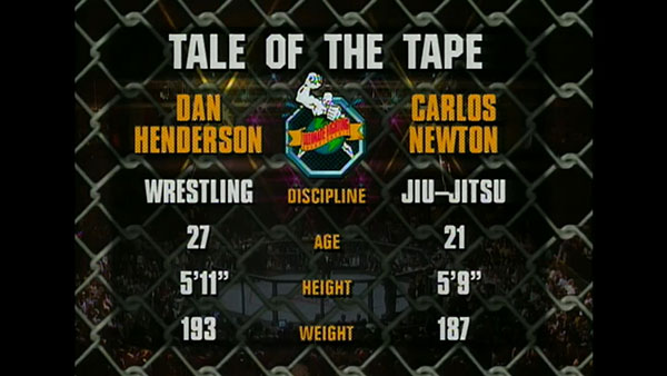 Dan Henderson contre Carlos Newton