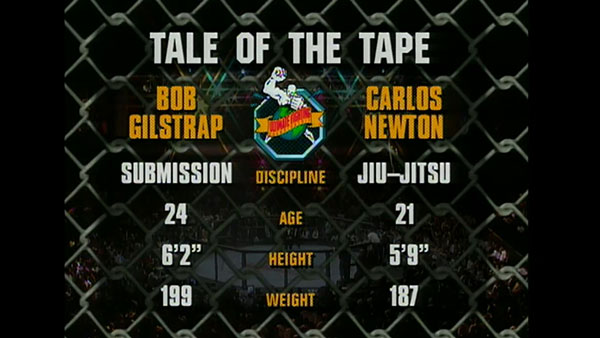 Carlos Newton contre Bob Gilstrap