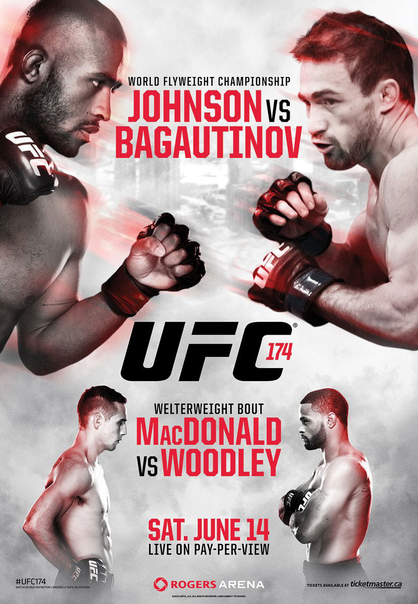 Poster/affiche UFC 174