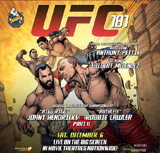 Poster/affiche UFC 181