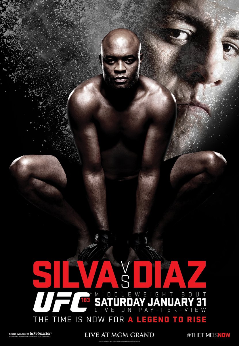 Poster/affiche UFC 183