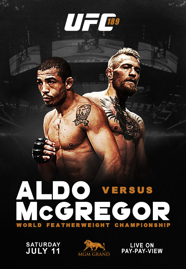Poster/affiche UFC 189