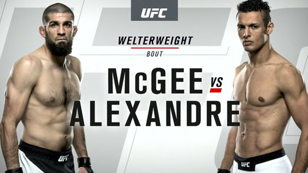 Marcio Alexandre Jr. vs. Court McGee