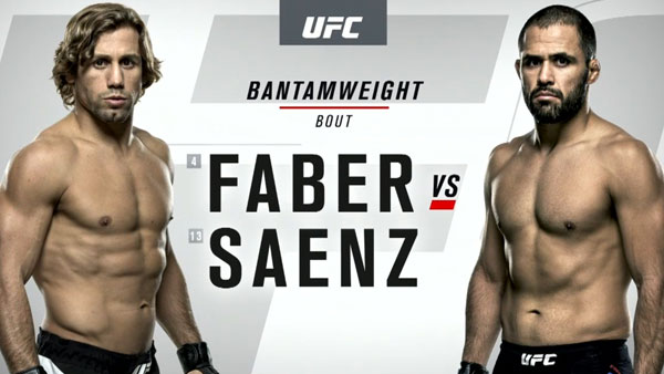 Urijah Faber (136) vs. Frankie Saenz (135)