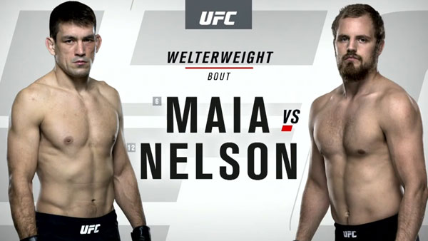 Demian Maia (170) vs. Gunnar Nelson (170)