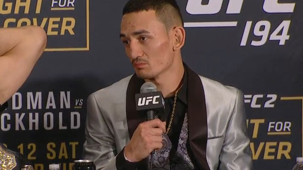 Max Holloway Blessed