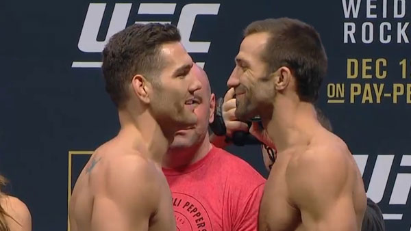 Chris Weidman (185) vs. Luke Rockhold (185)