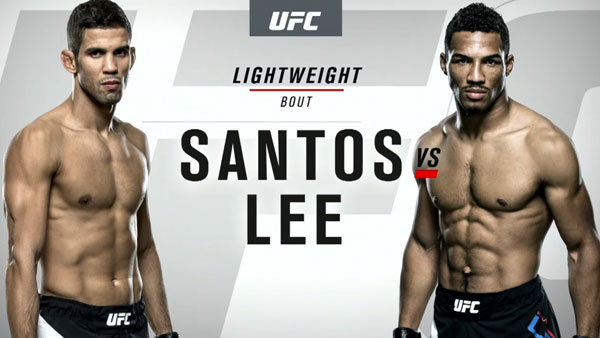 Kevin Lee (156) vs. Leonardo Santos (156)