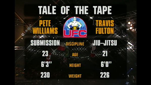Pete Williams contre Travis Fulton