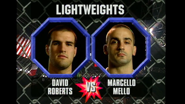 Marcelo Mello contre Dave Roberts