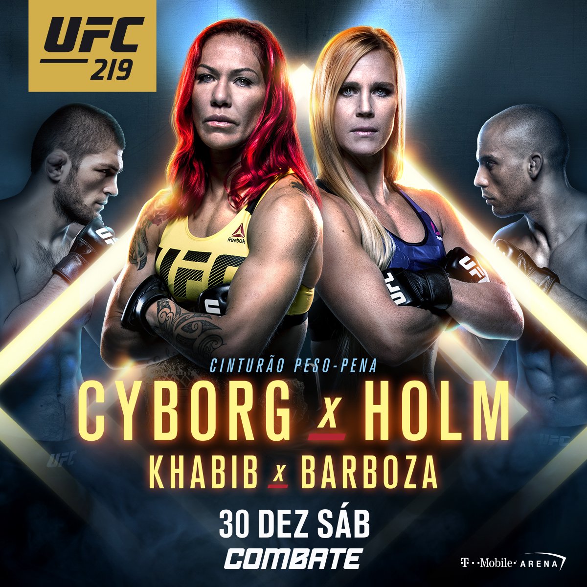 Poster/affiche UFC 219 - Vegas