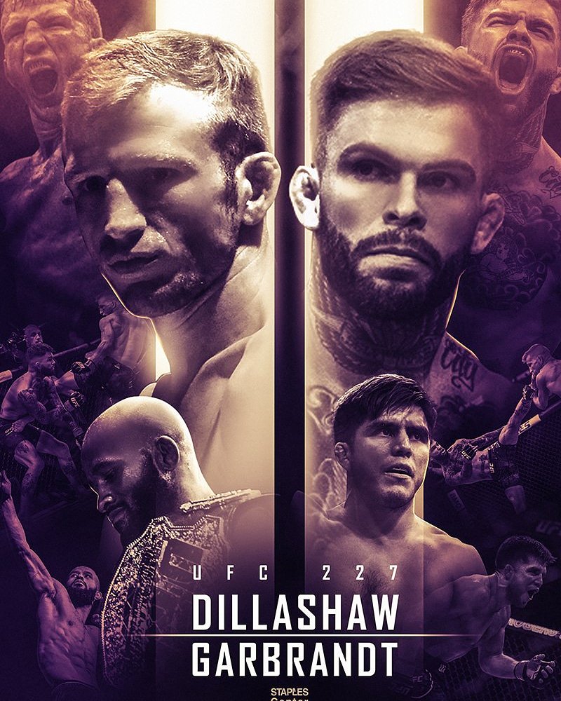 Poster/affiche UFC 227