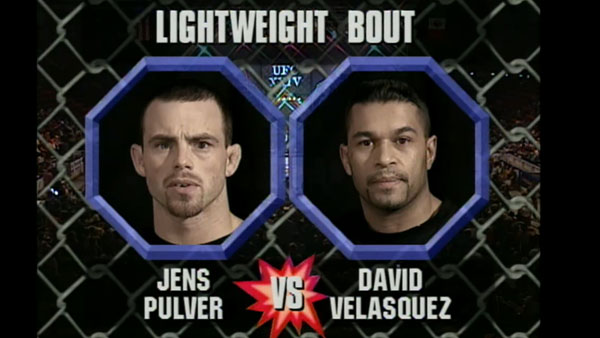 Jens Pulver contre David Velasquez