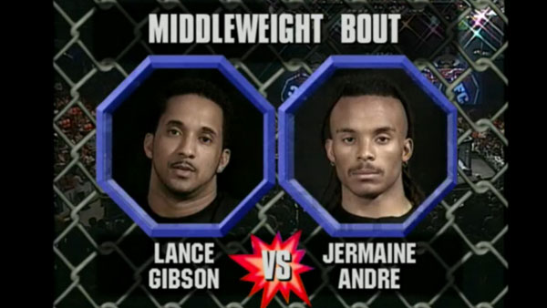 Lance Gibson contre Jermaine Andre