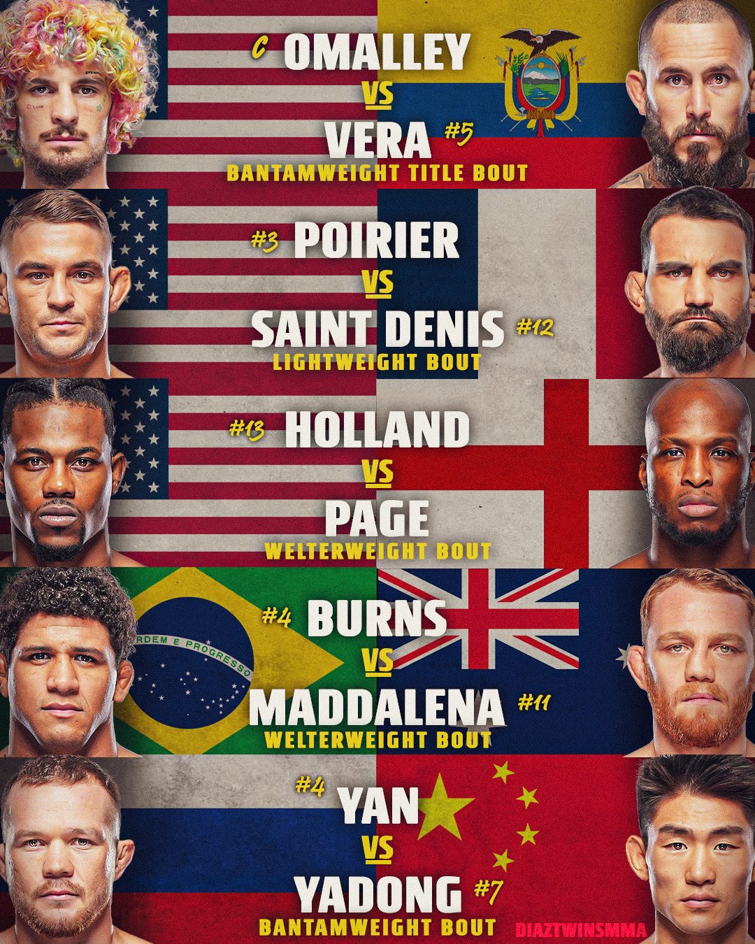 UFC 299 - Miami - Poster et affiche