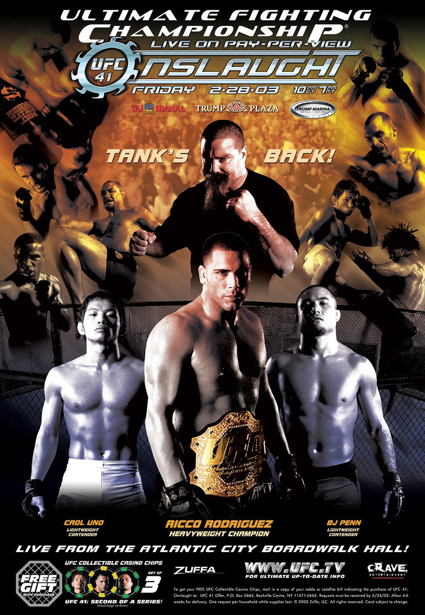 Poster/affiche UFC 41