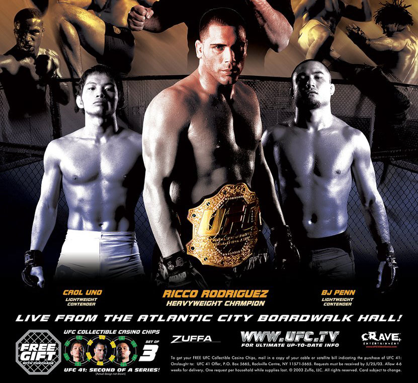 Poster/affiche UFC 41