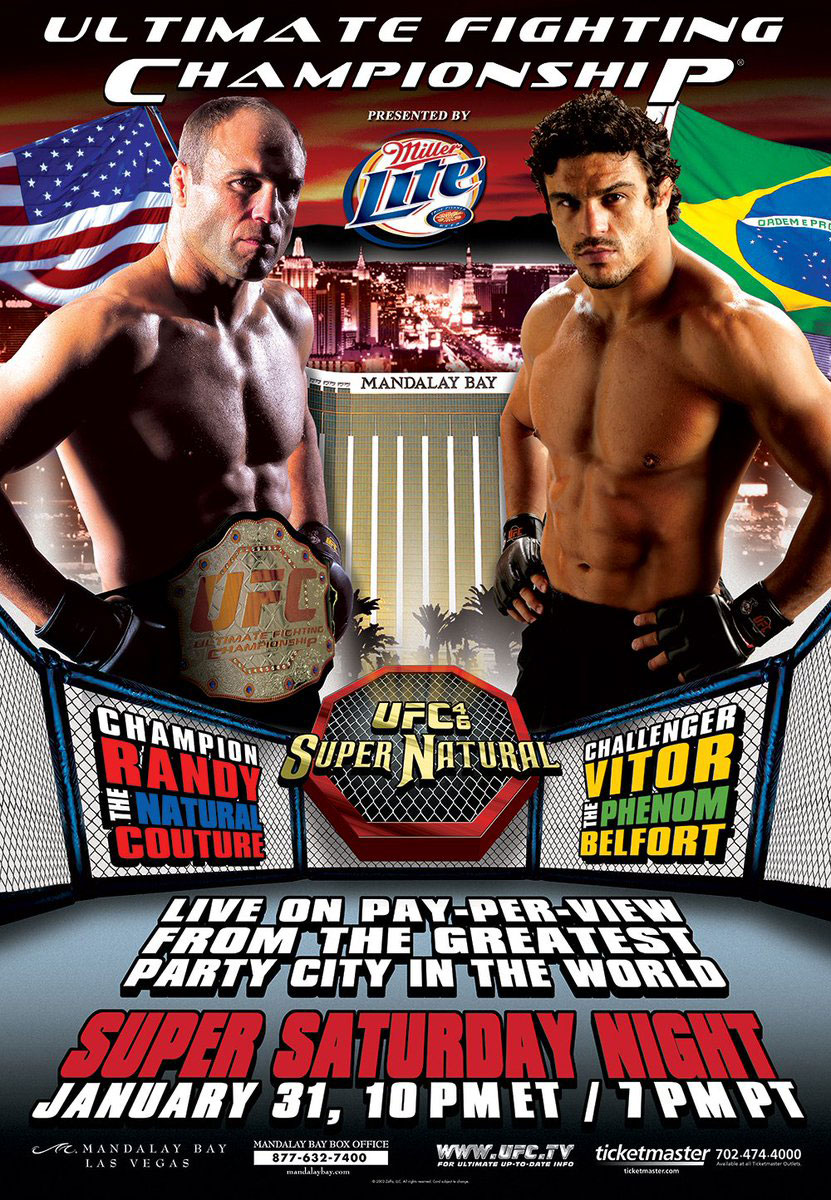 Poster/affiche UFC 46
