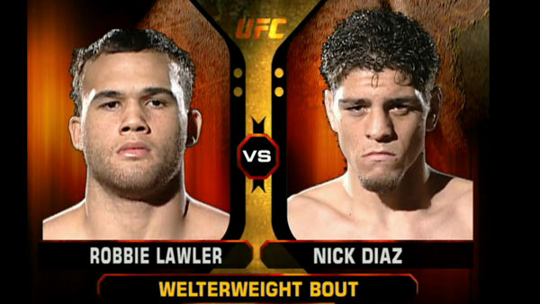 Nick Diaz contre Robbie Lawler