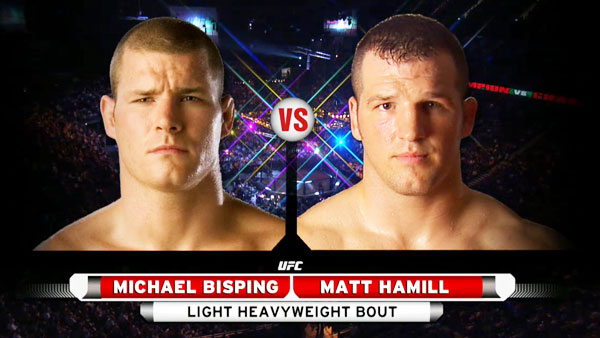 Matt Hamill contre Michael Bisping
