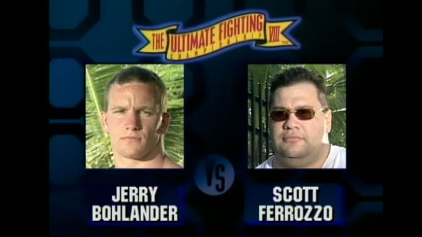 Victoire de Jerry Bohlander contre Scott Ferrozzo