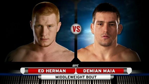 Demian Maia contre Ed Herman