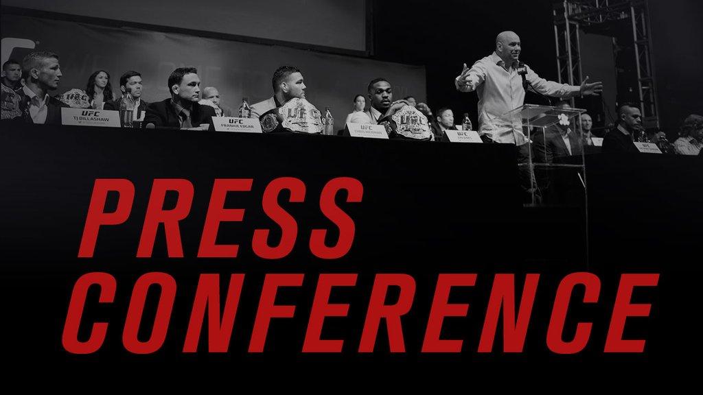 UFC on Fox 22 - Conférence de presse d'après combats